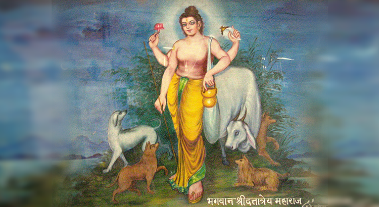 Shree Datta is a Hindu deity considered to be an avatar of Hindu god Shree Krishna